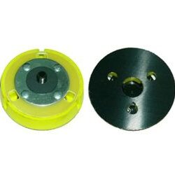 แป้นจับกระดาษทรายกลม 3นิ้ว 3รู(แป้นหนา)