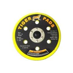 แป้นจับกระดาษทรายกลม 6นิ้ว 6รู(แป้นบาง