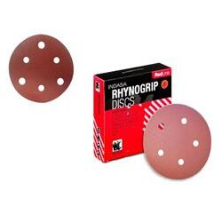 INDASA 5\" Rhynogrip Red Line Disc-Velcro type