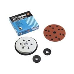 แป้นจับกระดาษทรายกลม INDASA 6นิ้ว(แป้นหนา)