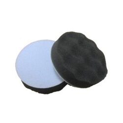 ฟองน้ำรังไข่ 3นิ้ว ขัดเคลือบเงา-สีดำ