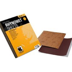 กระดาษทรายขัดน้ำ-แห้ง INDASA 9\" x 11\"