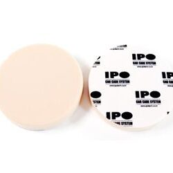 ฟองน้ำหน้าเรียบ 8นิ้ว ขัดเงา-สีครีม