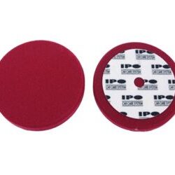 ฟองน้ำหน้าเรียบ 8นิ้ว ขัดลบรอย-สีแดง